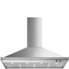 Smeg KD120HXE 120cm Classic Chimney Cooker Hood, Stainless Steel A+ Rated
