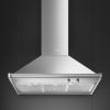 Smeg KD90HXE 90cm Classic Chimney Cooker Hood, Stainless Steel A+ Rated
