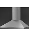 Smeg KD91XE3 90cm Universal Chimney Cooker Hood, Stainless Steel