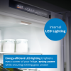 Bosch KGN39VLDKG No Frost Fridge Freezer, Stainless Look, D Rated