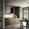 Elica DOLCE-BLACK 85cm Wide Chimney Hood - Moon Black - A Rated