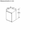 Bosch KIR21NSE0 Integrated Larder Fridge