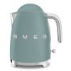 Smeg KLF03EGMUK 50's Style 1.7l Electric Kettle in Emerald Green