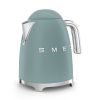 Smeg KLF03EGMUK 50's Style 1.7l Electric Kettle in Emerald Green