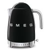 Smeg KLF04BLUK 50s Style Retro 1.7l Variable temperature kettle in Black