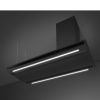Smeg KLTI12L4MB 120Cm Offset T Shape Island Cooker Hood, Matte Black