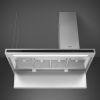 Smeg KLTI12L4X 120cm Island Cooker Hood, Stainless Steel and Black Glass A Rated