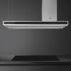 Smeg KLTI12L4X 120cm Island Cooker Hood, Stainless Steel and Black Glass A Rated