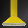 Smeg KPF9YW 90cm Portofino Chimney Hood Yellow A+ Rated