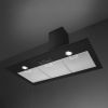 Smeg KSED95MBL 90cm Victoria Chimney Cooker Hood, Matte Black