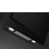 Smeg KV194B3 Linea Angled Chimney Cooker Hood, Black A+ Rated