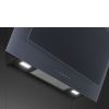 Smeg KV194G 90cm Linea Angled Chimney Cooker Hood, Neptune Grey A+ Rated