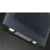 Smeg KV194G 90cm Linea Angled Chimney Cooker Hood, Neptune Grey A+ Rated