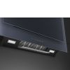Smeg KV194G 90cm Linea Angled Chimney Cooker Hood, Neptune Grey A+ Rated