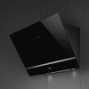 Smeg KV28N 80cm Universal Angled Chimney Cooker Hood, Black A Rated