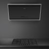 Smeg KV394MB 90cm Universal Angled Chimney Cooker Hood, Matte Black