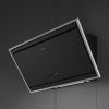 Smeg KV394MB 90cm Universal Angled Chimney Cooker Hood, Matte Black