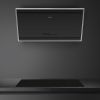 Smeg KV394MB 90cm Universal Angled Chimney Cooker Hood, Matte Black