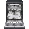LG DF587HMS 14 Place Setting TrueSteam™ Full Size Freestanding Dishwasher, Matte Black A Rated