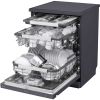 LG DF587HMS 14 Place Setting TrueSteam™ Full Size Freestanding Dishwasher, Matte Black A Rated