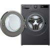 LG F4Y513GBLN1 13kg 1400spin Direct Drive Washing Machine, Slate Grey A Rated