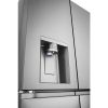 LG GML960PYFE 637L Multi 4 Door Smart American Style Fridge Freezer, Silver