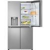 LG GML960PYFE 637L Multi 4 Door Smart American Style Fridge Freezer, Silver