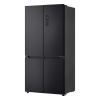 LG GMM42ABBEH 191cm 600L Tall American Style Fridge Freezer Matte Black