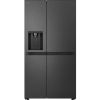 LG GSLC41EPPE 641L NatureFRESH American Style Fridge Freezer, Matte Black