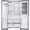 LG GSXE90BSDD 628L InstaView™ Side-By-Side American Style Fridge Freezer, Brushed Steel