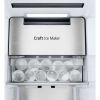 LG GSXE90BSDD 628L InstaView™ Side-By-Side American Style Fridge Freezer, Brushed Steel