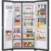 LG GSXE91EVAD 628L InstaView™ Side-By-Side American Style Fridge Freezer, Essence Black Steel