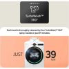 LG W4X7016TWB Freestanding 11kg / 6kg 1400spin AI Direct Drive™ Washer Dryer, White
