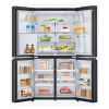 LG GMF960EV4E 646L NatureFRESH American Style Fridge Freezer, Essence Black Steel