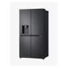 LG GMF960EV4E 646L NatureFRESH American Style Fridge Freezer, Essence Black Steel