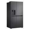 LG GSLC40EPPE 641L NatureFRESH American Style Fridge Freezer, Essence Matte Black