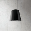 Elica JUNO-BLK 50cm Island Hood In Black B Rated