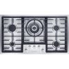 Miele KM2354-1 89cm Wide 5 Burner Gas Hob In Stainless Steel