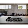 Elica NT-FLAME-EVO-BL 90cm Wide Venting Gas Hob - Black - A Rated