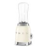 Smeg PBF01CRUK 50's Style Mini Personal Blender & Smoothie Maker in Cream