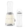 Smeg PBF01CRUK 50's Style Mini Personal Blender & Smoothie Maker in Cream