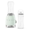 Smeg PBF01PGUK 50's Style Mini Personal Blender & Smoothie Maker in Pastel Green
