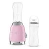 Smeg PBF01PKUK 50's Style Mini Personal Blender & Smoothie Maker in Pink