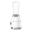 Smeg PBF01WHUK 50's Style Mini Personal Blender & Smoothie Maker in White