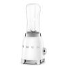Smeg PBF01WHUK 50's Style Mini Personal Blender & Smoothie Maker in White
