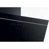 Hotpoint PHVP62FLTK 60cm Angled Chimney Cooker Hood in Black