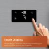 Hotpoint HPK26403WXP5UK No Frost Fridge Freezer, 70/30, Brushed Steel, D Rated