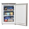 Statesman U355S Under Counter Manual Freezer, 86 Litre, Silver E Rated