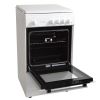 Statesman LEGACY50GSLF 50cm Wide, Enamel Lid, Single Cavity Gas Cooker, 4 Zones In White