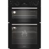 Indesit DII10DB Built In Double Oven - Black A Rated